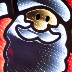 KAEMINGK Decorazioni E Oggetti Natalizi|Oggetti Decorativi E Illuminati-Babbo Natale luminoso 438 LED (H60 cm) Infinity Bianco freddo/