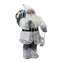 KAEMINGK Babbo Natale Animali E Personaggi-Babbo Natale tradizionale (H45 cm) Emile Neve d'inverno