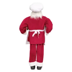 JJA Babbo Natale Animali E Personaggi|Personaggi E Oggetti Grande Dimensione-Babbo Natale tradizionale (H120 cm) Gautier il cuoco