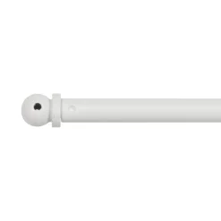 Bacchette allungabili rotonde (L40 - 60 cm /D7 mm) Pietro Bianco opaco