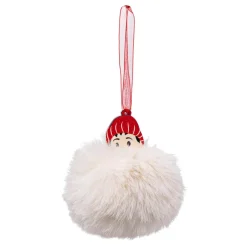Feeric Lights & Christmas Addobbi Natalizi-Bambino Ponpon di Natale da appendere (9 cm)