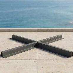 MOBELLIA Base E Accessori-Base a croce per ombrellone Elyra