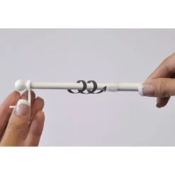 Bastone per tenda Fix'vit regolabile (50 a 80 cm) Bianco