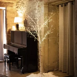 KAEMINGK Alberi Luminosi|Personaggi E Oggetti Grande Dimensione-Betulla luminosa Lumina Alt. 220 cm
