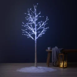 EMINZA Alberi Luminosi-Betulla luminosa Wills Micro LED Alt.150 cm