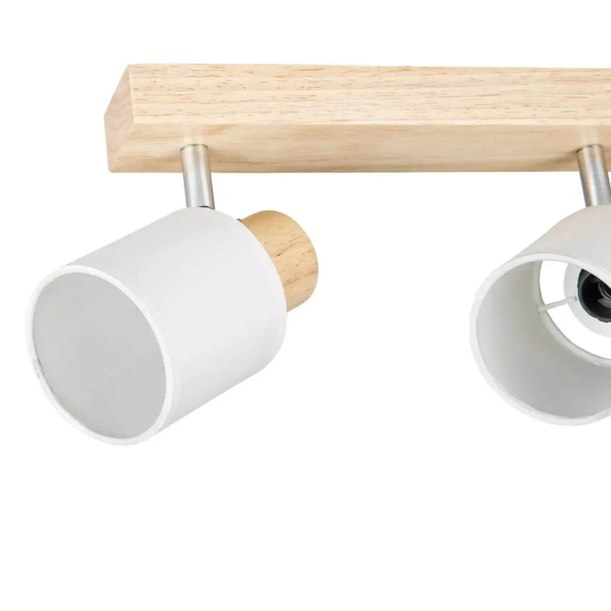OSTARIA Lampade Da Parete-Binario 4 faretti paralume (L67 cm) Tissu