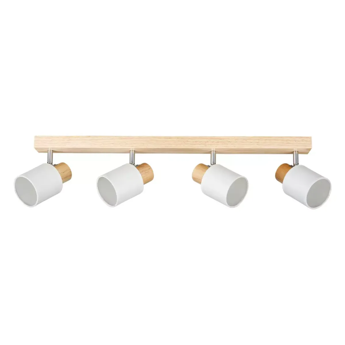 OSTARIA Lampade Da Parete-Binario 4 faretti paralume (L67 cm) Tissu