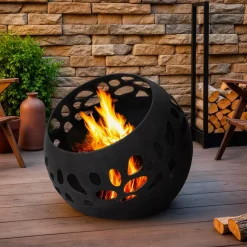 #N/A Braciere-Braciere da esterno rotondo (D50 x H45 cm) Pyra