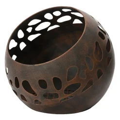 #N/A Braciere-Braciere da esterno rotondo (D50 x H45 cm) Pyra antico