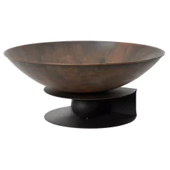 #N/A Braciere-Braciere per esterno (D58 x Alt 50 cm) Flambo scuro antico