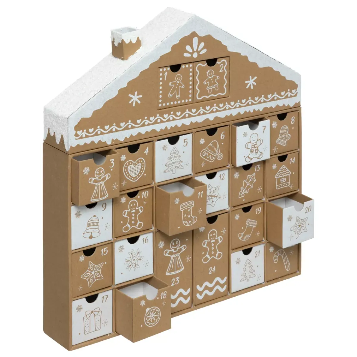 FEERIC LIGHTS Decorazioni E Oggetti Natalizi-Calendario dell'Avvento Casa Pan di Zenzero