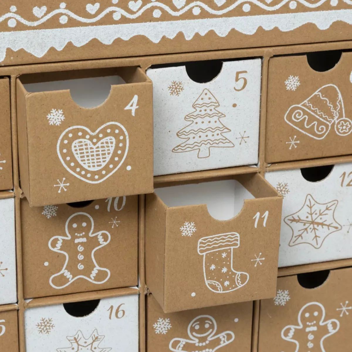 FEERIC LIGHTS Decorazioni E Oggetti Natalizi-Calendario dell'Avvento Casa Pan di Zenzero