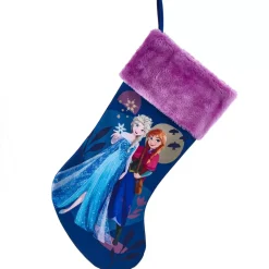 CHRISTMAS INSPIRATIONS Calza E Berretto E Vestito Di Natale|Addobbi Di Natale Disney-Calzetta di Natale Disney Frozen
