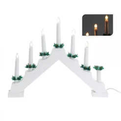 KOOPMAN Candele Natalizie-Candeliere luminoso Timer