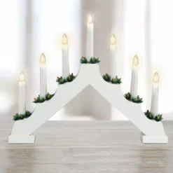 KOOPMAN Candele Natalizie-Candeliere luminoso Timer