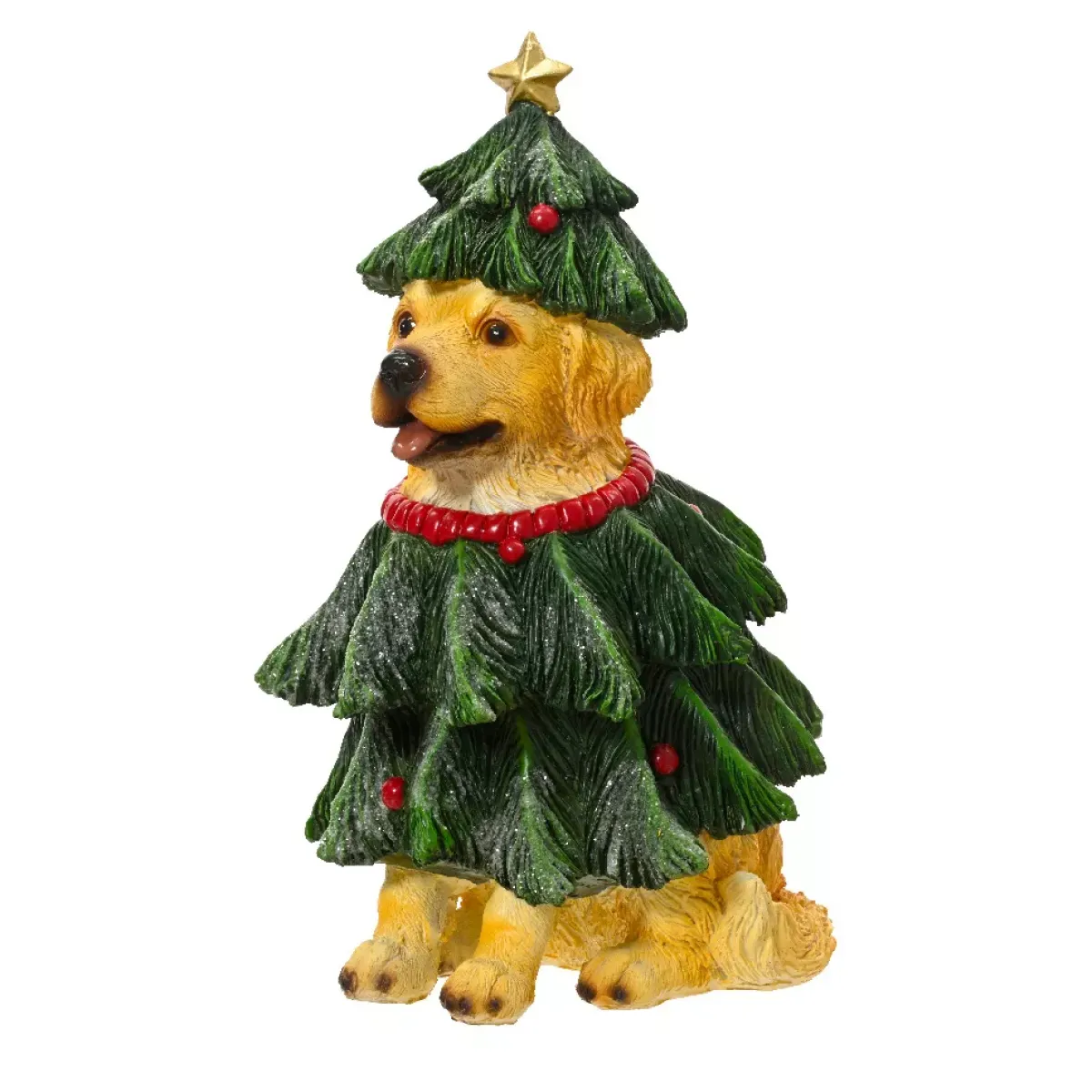 KAEMINGK Babbo Natale Animali E Personaggi-Cane decorativo (H24 cm) Labrador in abete