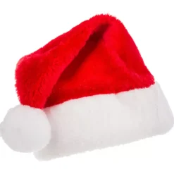 Feeric Lights & Christmas Calza E Berretto E Vestito Di Natale-Cappello di Babbo Natale per bambini
