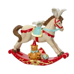 KAEMINGK Decorazioni E Oggetti Natalizi-Cavallo a dondolo (H18 cm) Circo di Natale