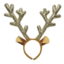 #N/A Calza E Berretto E Vestito Di Natale-cerchietto Cerf marrone chiaro