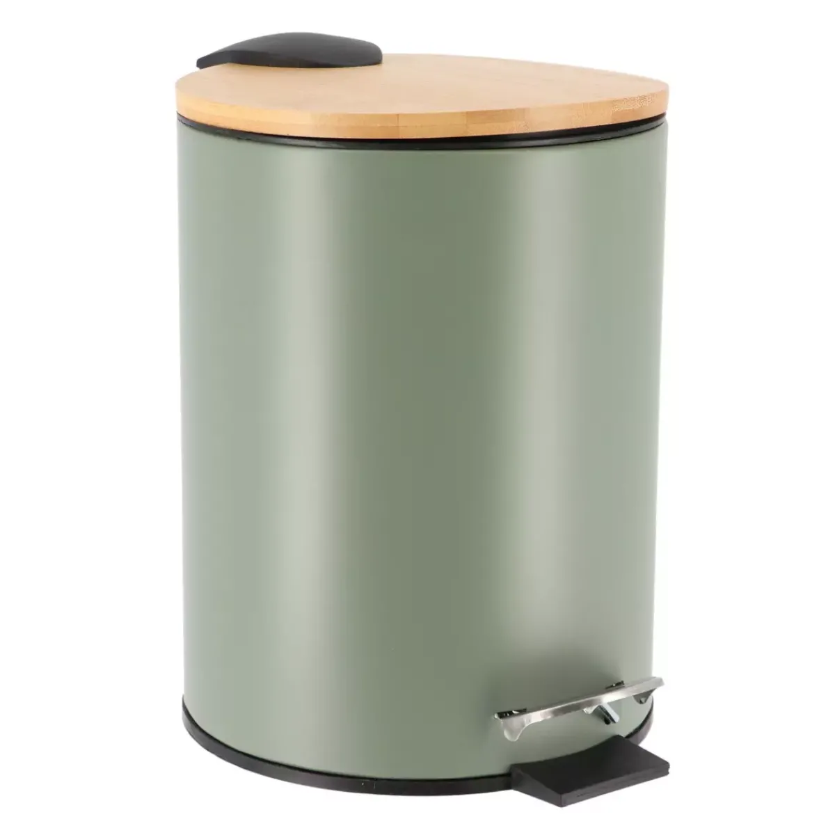 TENDANCE Accessori Bagno-Cestino a pedale con chiusura rallentata Timeless Cachi