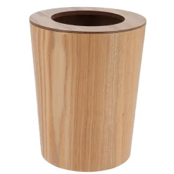 TENDANCE Accessori Bagno-Cestino da bagno in stile quercia Scandi