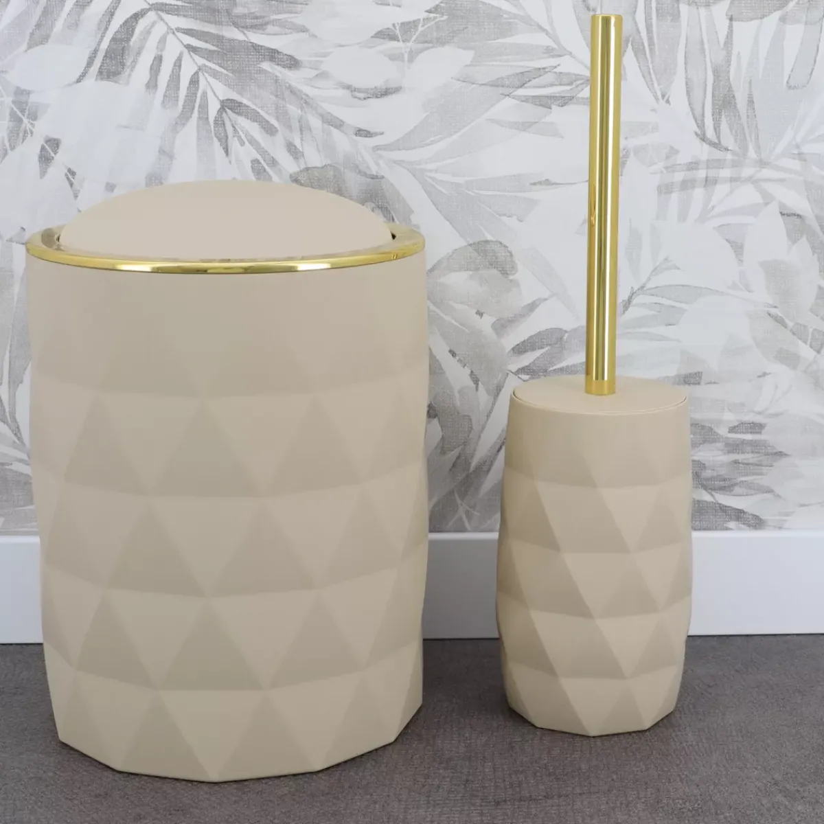 TENDANCE Accessori Bagno-Cestino da bagno 6L Rubby
