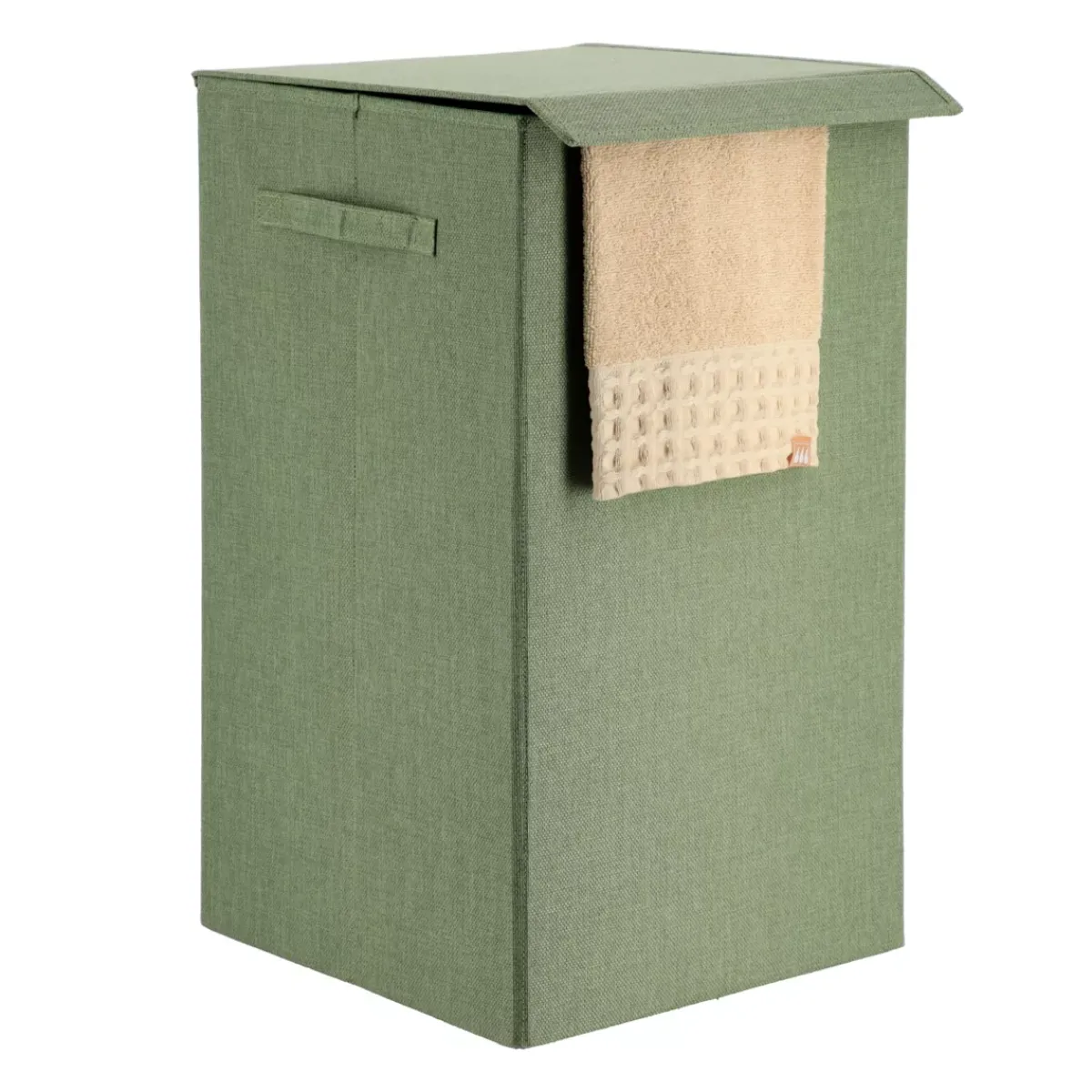 TENDANCE Accessori Bagno-Cesto portabiancheria pieghevole (H60 cm) TissuFlex