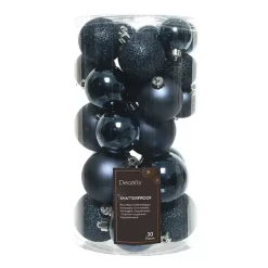 KAEMINGK Palline Di Natale-Confezione di 30 palline di Natale Alpine assortite