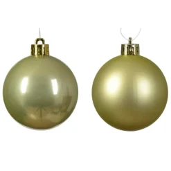 KAEMINGK Palline Di Natale-Confezione di 12 palline di Natale (D60 mm) Alpine