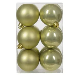 KAEMINGK Palline Di Natale-Confezione di 12 palline di Natale (D60 mm) Alpine