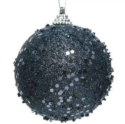 KAEMINGK Palline Di Natale-Confezione di 12 palline di Natale (Ø80 mm) strass pailletés