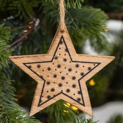 KAEMINGK Addobbi Natalizi-Confezione di 3 Stelle e albero di natale