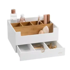 5 Five Simply Smart Accessori Bagno-Contenitore per trucchi con cassetto Natureo