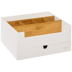 5 Five Simply Smart Accessori Bagno-Contenitore per trucchi con cassetto Natureo