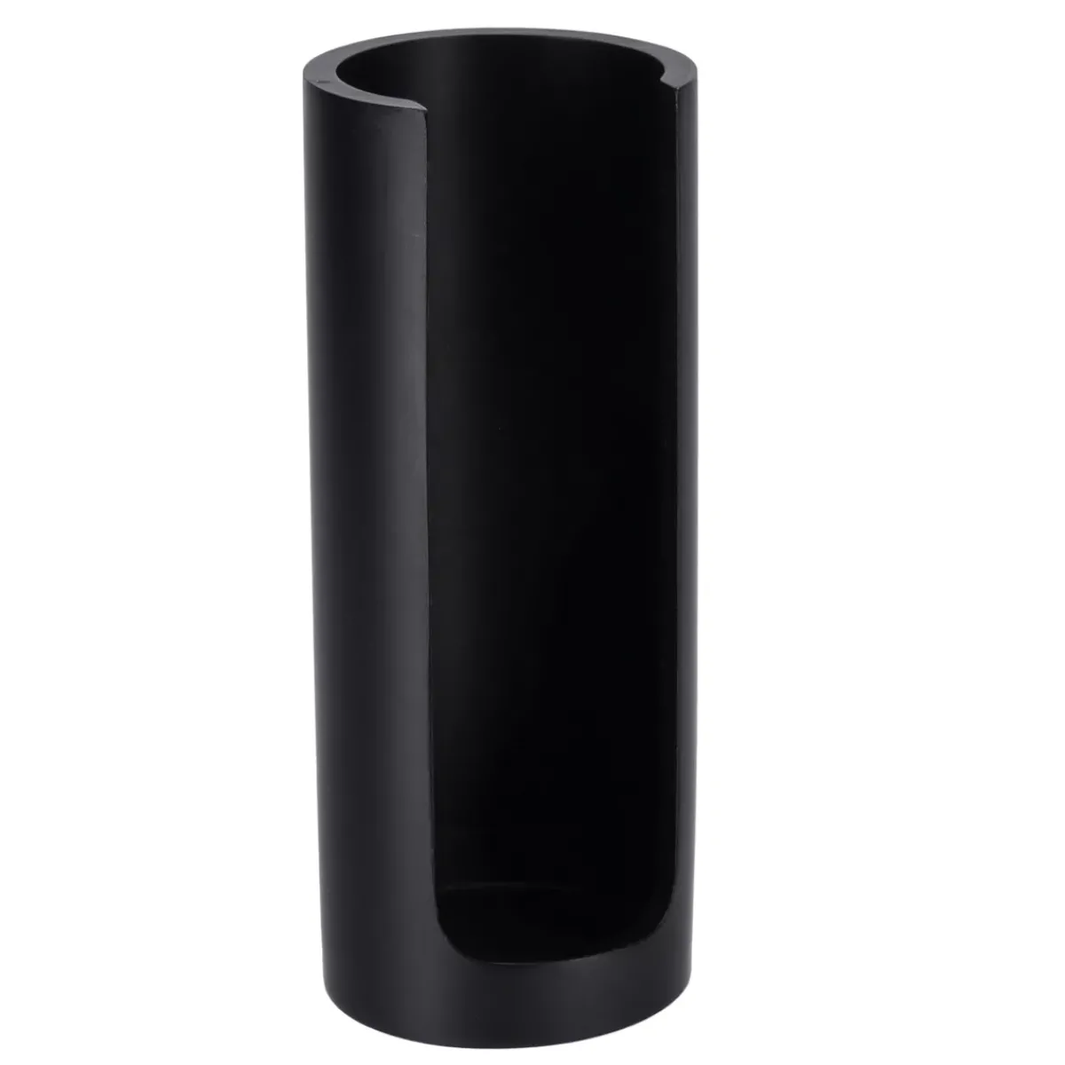 TENDANCE Accessori Bagno-Contenitore porta dischetti di cotone (H17 cm) Japandi