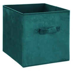 ATMOSPHERA Cesti E Scatole Portaoggetti-Contenitore Velouria Blu scuro
