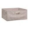 ATMOSPHERA Cesti E Scatole Portaoggetti-Contenitore (31 x 15 cm) Helena Beige