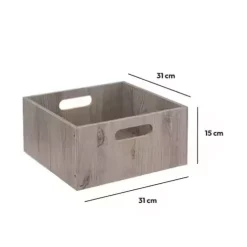 5 Five Simply Smart Cesti E Scatole Portaoggetti-Contenitore (31 x 31 x 15 cm) Mano
