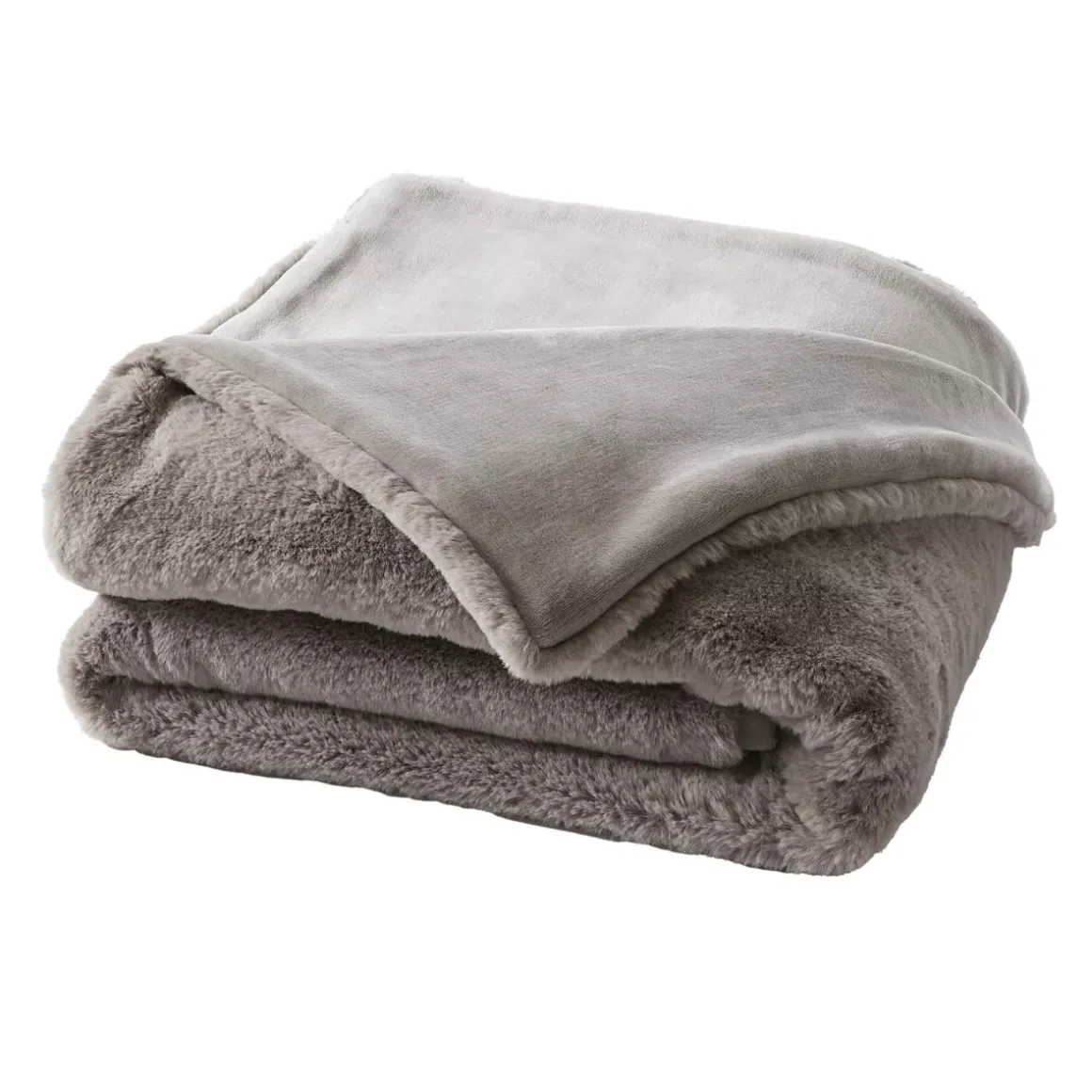 Coperta ecopelliccia (90 x 220 cm) Finn Tortora
