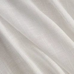Coppia di tende a occhielli effetto lino (60 x 120 cm) Robin Bianco