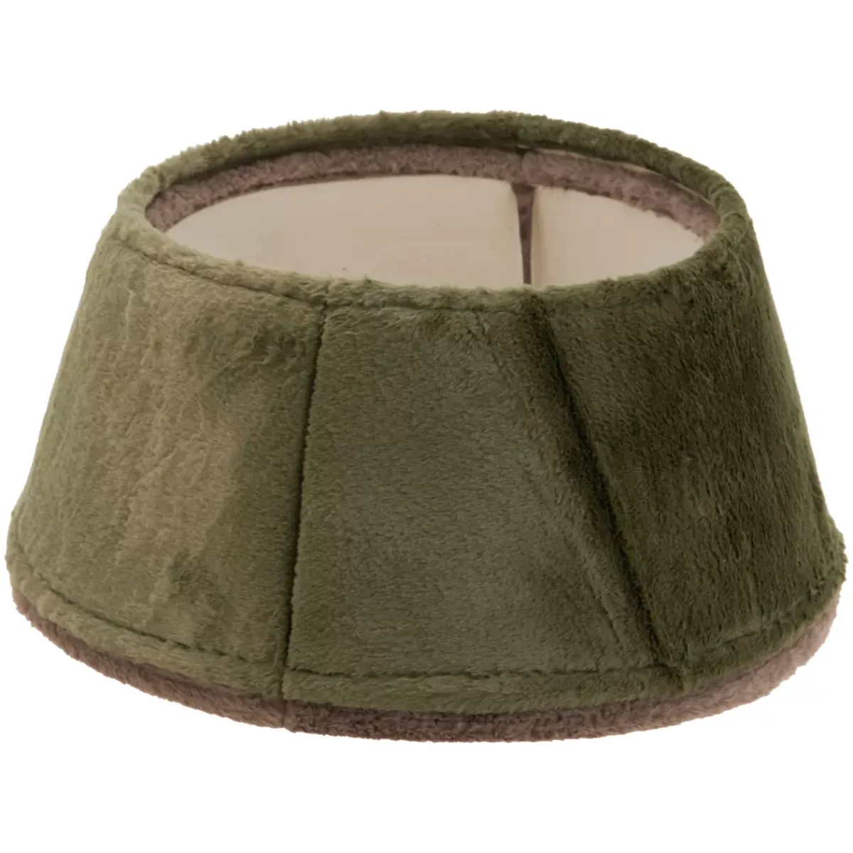 KOOPMAN Accessori Per Albero Di Natale-Copribase albero di Natale (D55 cm) Ecopelliccia