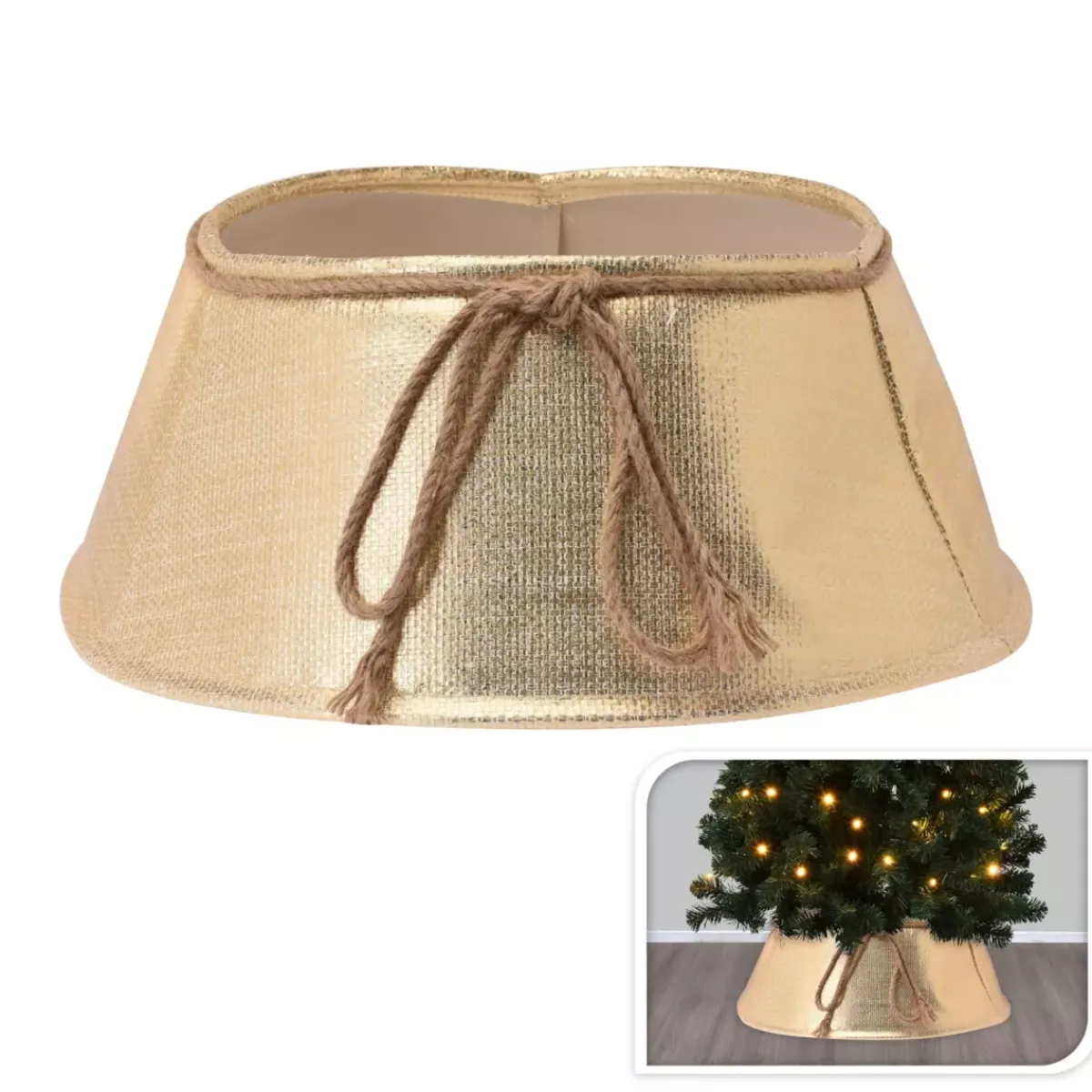 KOOPMAN Accessori Per Albero Di Natale-copri base albero Nodo