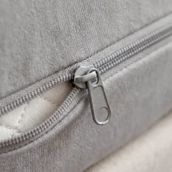 Coprimaterasso integrale (140 cm) Emeline Grigio chiaro