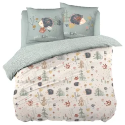 Copripiumino e due federe bambino cotone (200 cm) Polisson Multicolore