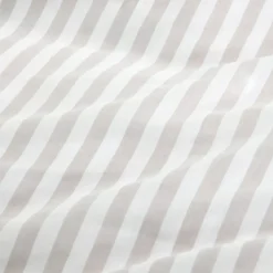 Copripiumino e due federe in cotone (260 x 240 cm) Linea Beige