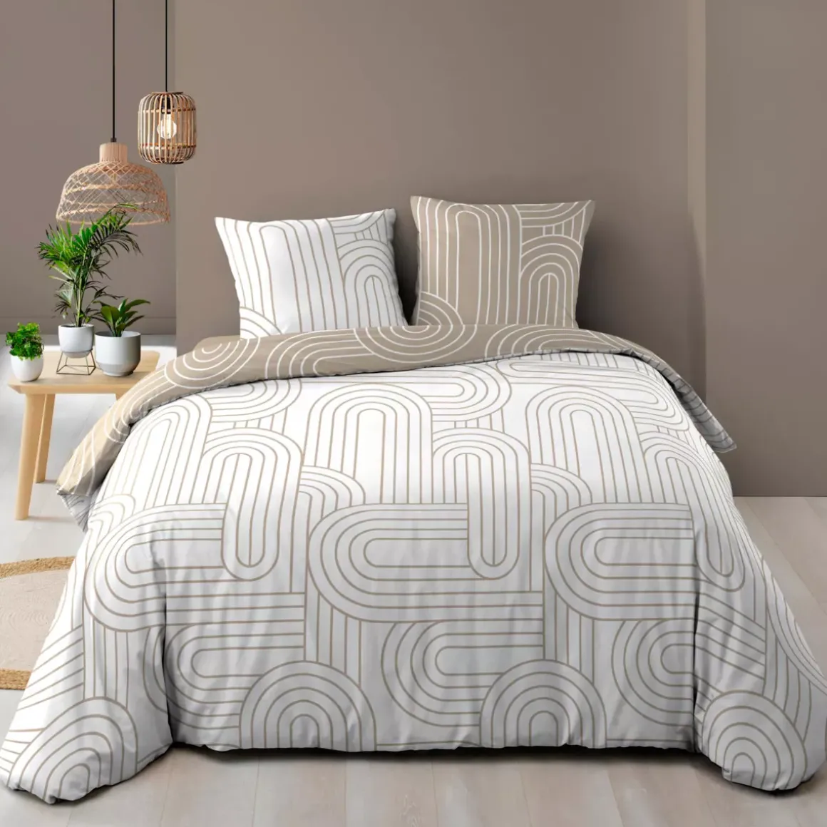 douceur d'intu017drieur Copripiumini|Completi Letto-Copripiumino e due federe in cotone (240 x 220 cm) Modul