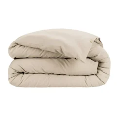 Copripiumino flanella di cotone (280 x 240 cm) Nina Beige