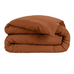 Copripiumino flanella di cotone (280 x 240 cm) Nina Terracotta