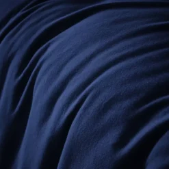 Copripiumino flanella di cotone (240 x 220 cm) Nina Blu navy