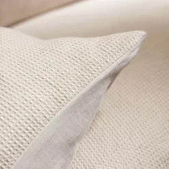 Copripiumino in cotone a nido d'ape (140 x 200 cm) Eva Beige